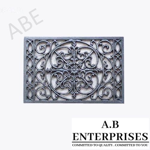 Cast iron kitchen trivet in natural iron patina finish – Model No AB-KT-07 by A.B. Enterprises