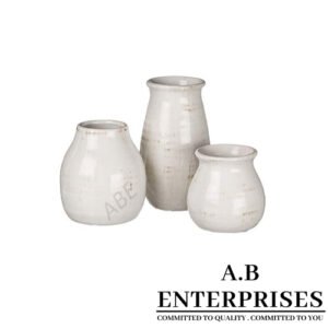Handcrafted Decorative Vase – Ceramic, Metal, and Stone Vases by A.B. Enterprises
