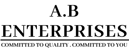 A.B. Enterprises Logo – Cast Iron, Ceramic & Brass Hardware Manufacturer & Exporter
