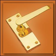 Brass Door Lever Handle by A.B. Enterprises India