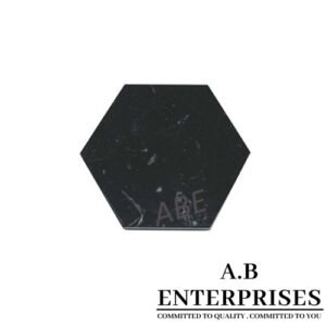 Handcrafted marble coaster AB-C-05 – premium drink coaster by A.B. Enterprises India