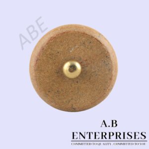 Marble Stone Cabinet Knob in brown pattern by A.B. Enterprises India