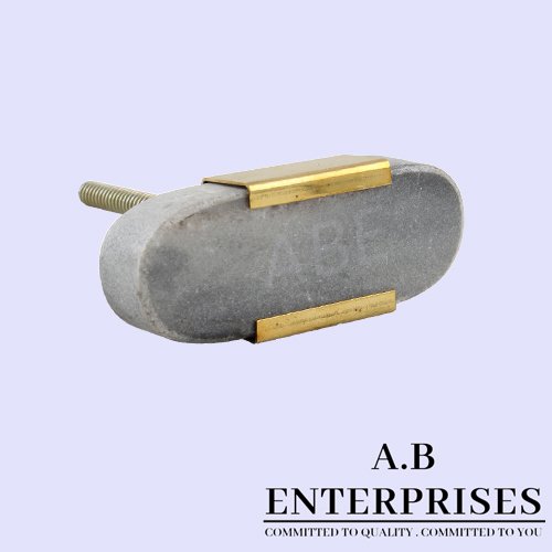 Marble Stone Cabinet Knob in grey pattern by A.B. Enterprises India