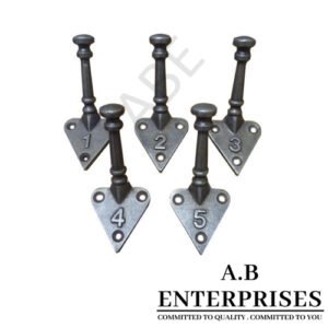 Handcrafted decorative wall hook made in India by A.B. Enterprises – premium home décor and functional accessory