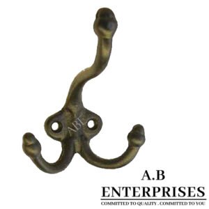 Handcrafted decorative wall hook made in India by A.B. Enterprises – premium home décor and functional accessory